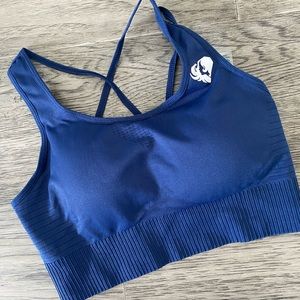 Women’s Best Power Seamless Sports Bra - Sapphire Blue